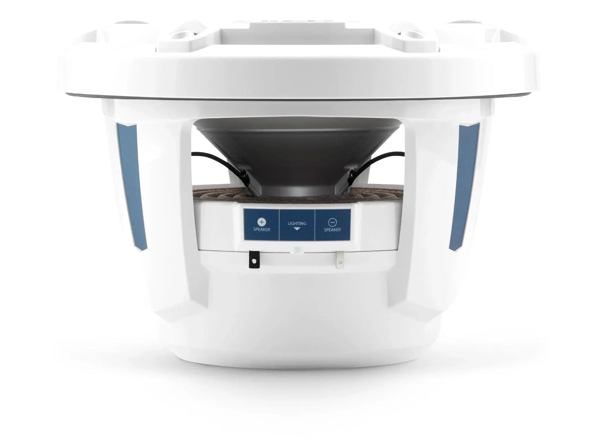 JL Audio M6 10in Subwoofer with White Sport Grille Infinite Baffle
