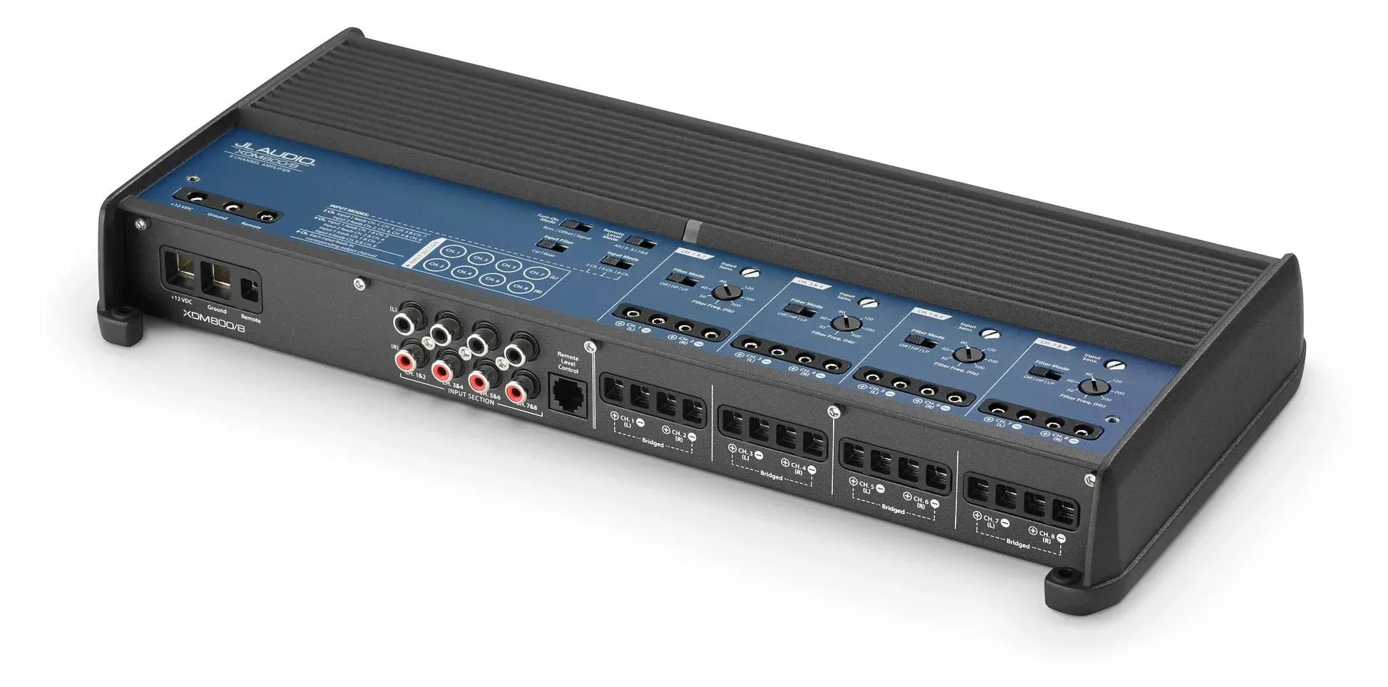JL Audio XDM Marine Amplifier 8-Channel 800 Watt 12v