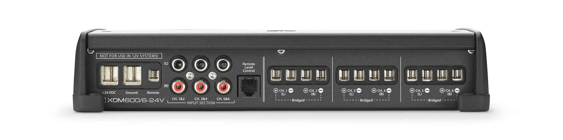 JL Audio XDM Marine Amplifier 6-Channel Full-Range 600 Watt 24v