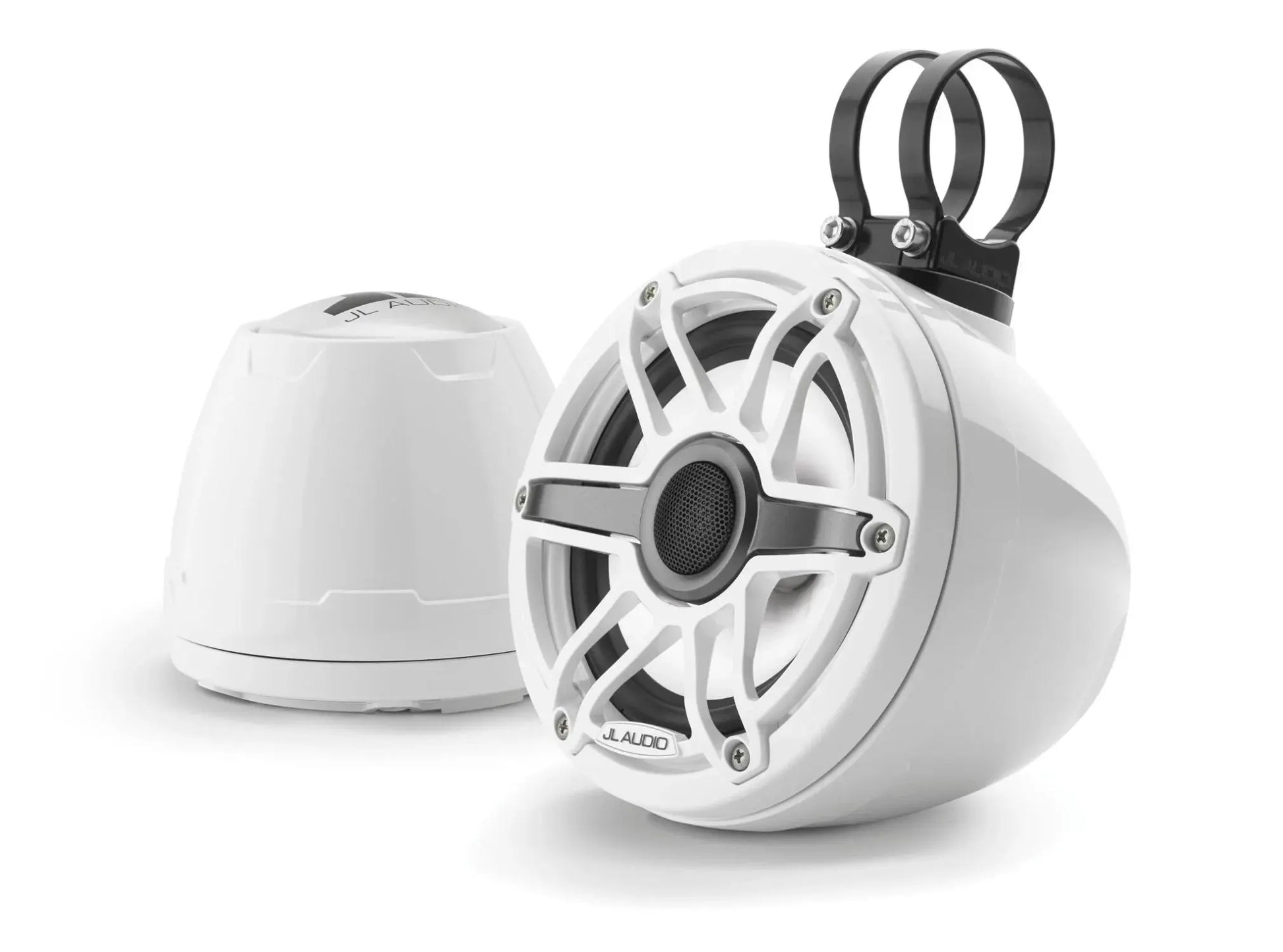 JL Audio M6 VeX 6.5in Enclosed System White Sport Grille with RGB LED