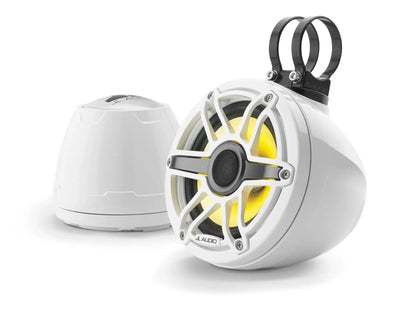 JL Audio M6 VeX 6.5in Enclosed System White Sport Grille with RGB LED