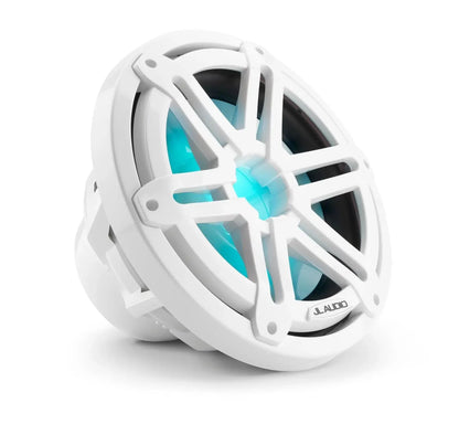 JL Audio M3 10in Marine Subwoofer White Sport Grille with RGB LED