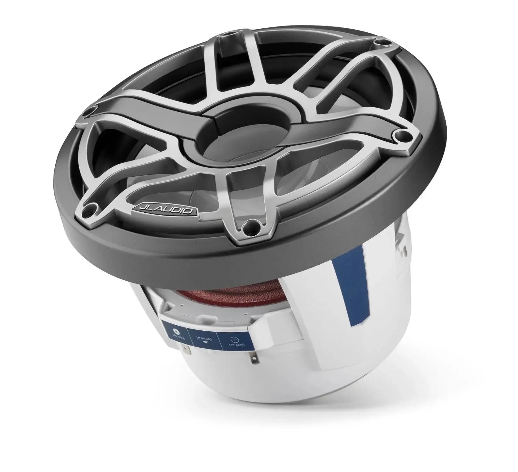 JL Audio M6 8in Subwoofer with Titanium Sport Grille Infinite Baffle