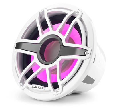 JL Audio M7 12in Subwoofer with White Sport Grille RGB LED