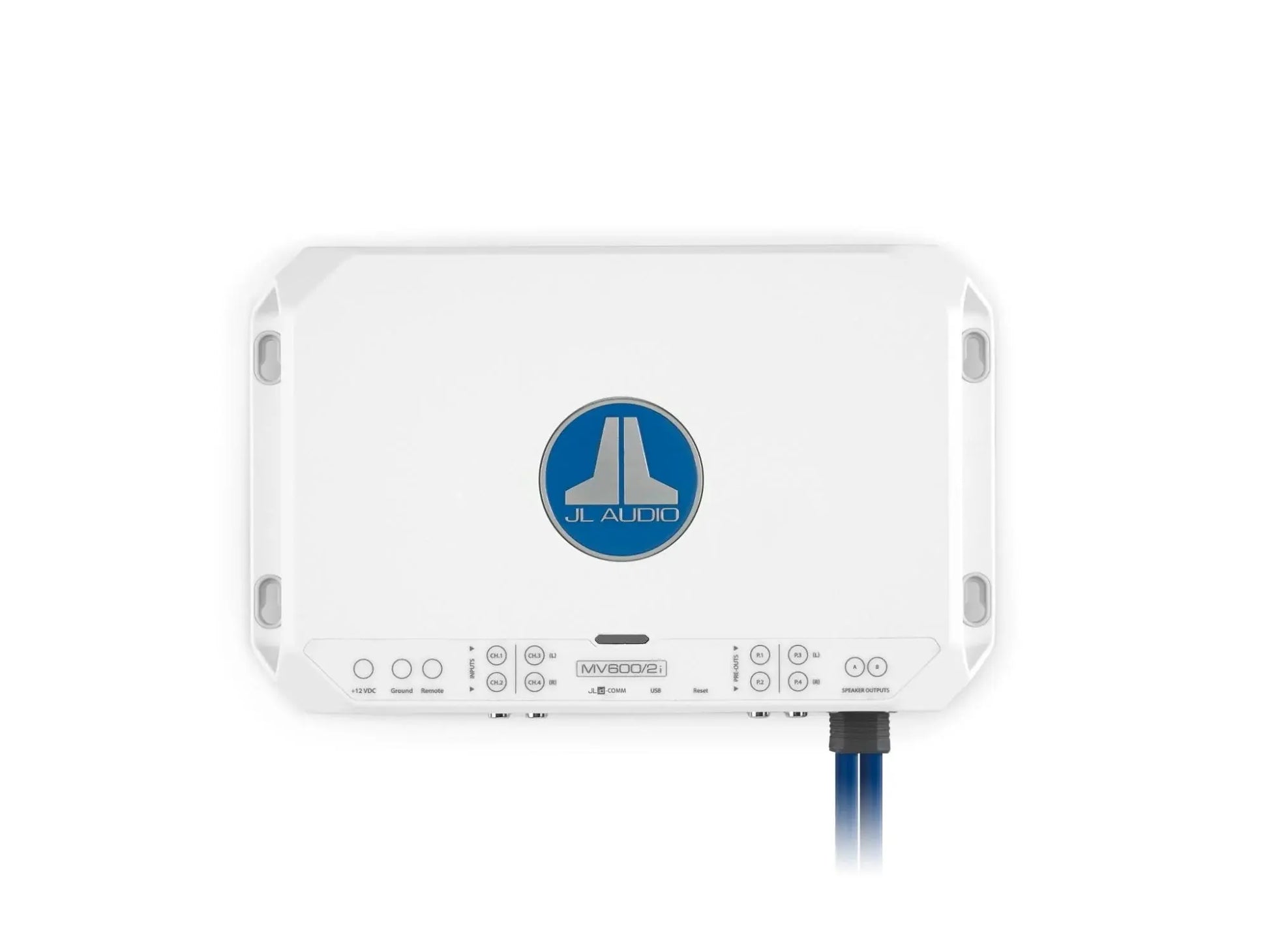 JL Audio MVi Marine Amplifier 2 Channel Full-Range 600 Watts 12v Integrated DSP