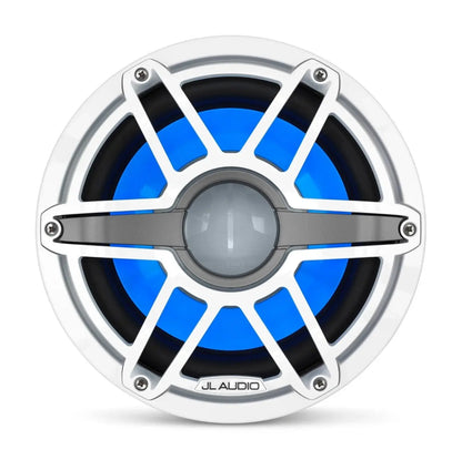 JL Audio M6 10in Subwoofer with White Sport Grille RGB LED