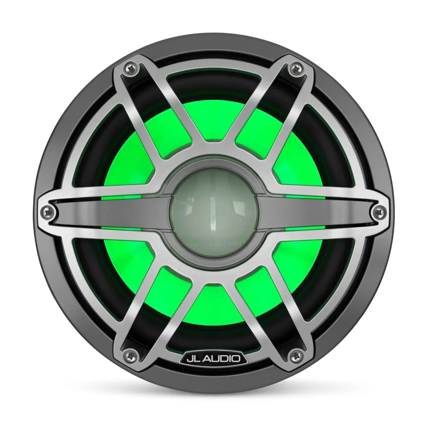 JL Audio M6 10in Subwoofer with Titanium Sport Grille RGB LED