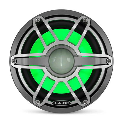 JL Audio M6 10in Subwoofer with Titanium Sport Grille RGB LED