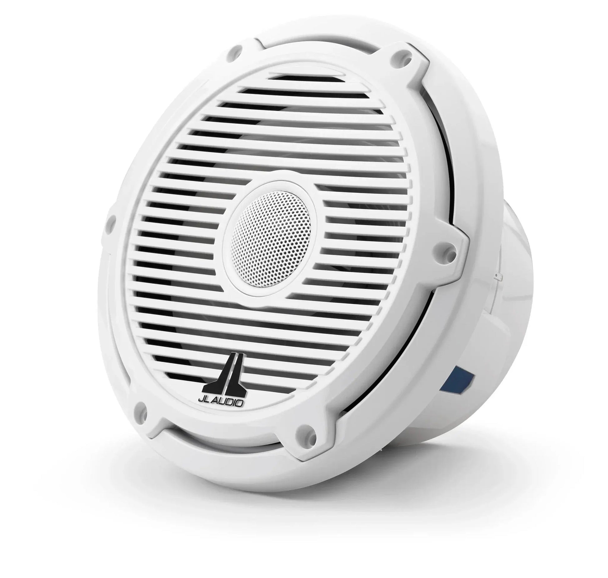JL Audio M6 7.7in Coaxial Speakers White Classic Grille