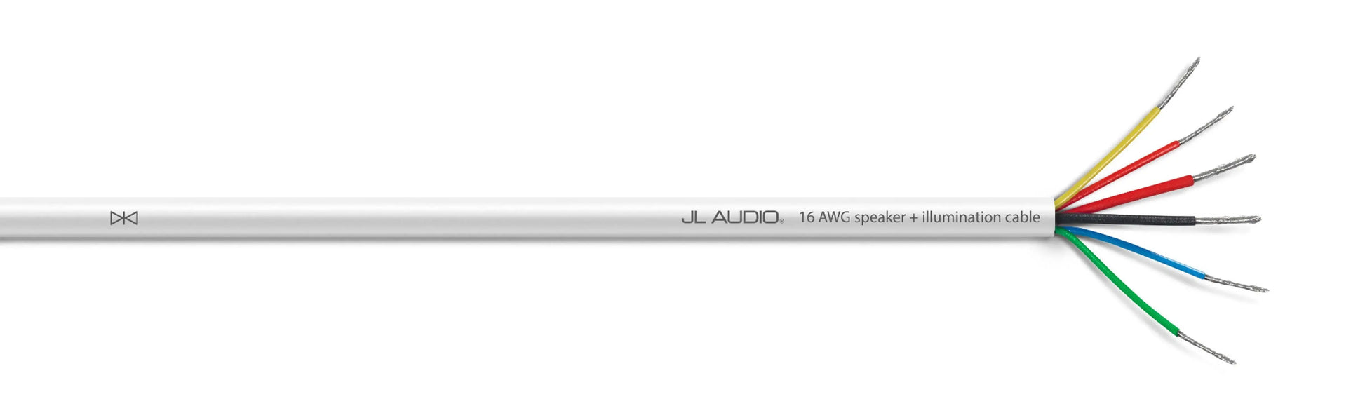 JL Audio 25 ft 6-Conductor White Multifunction Cable