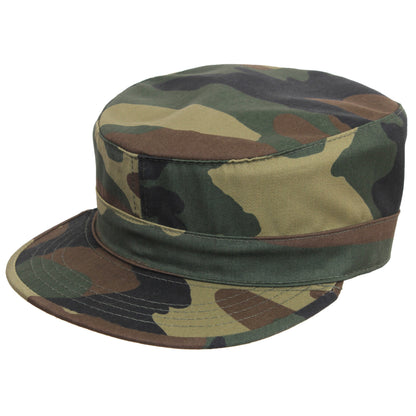 Rothco Adjustable Camo Fatigue Cap Woodland Camo Part 4540 | Durable Outdoor Headwear