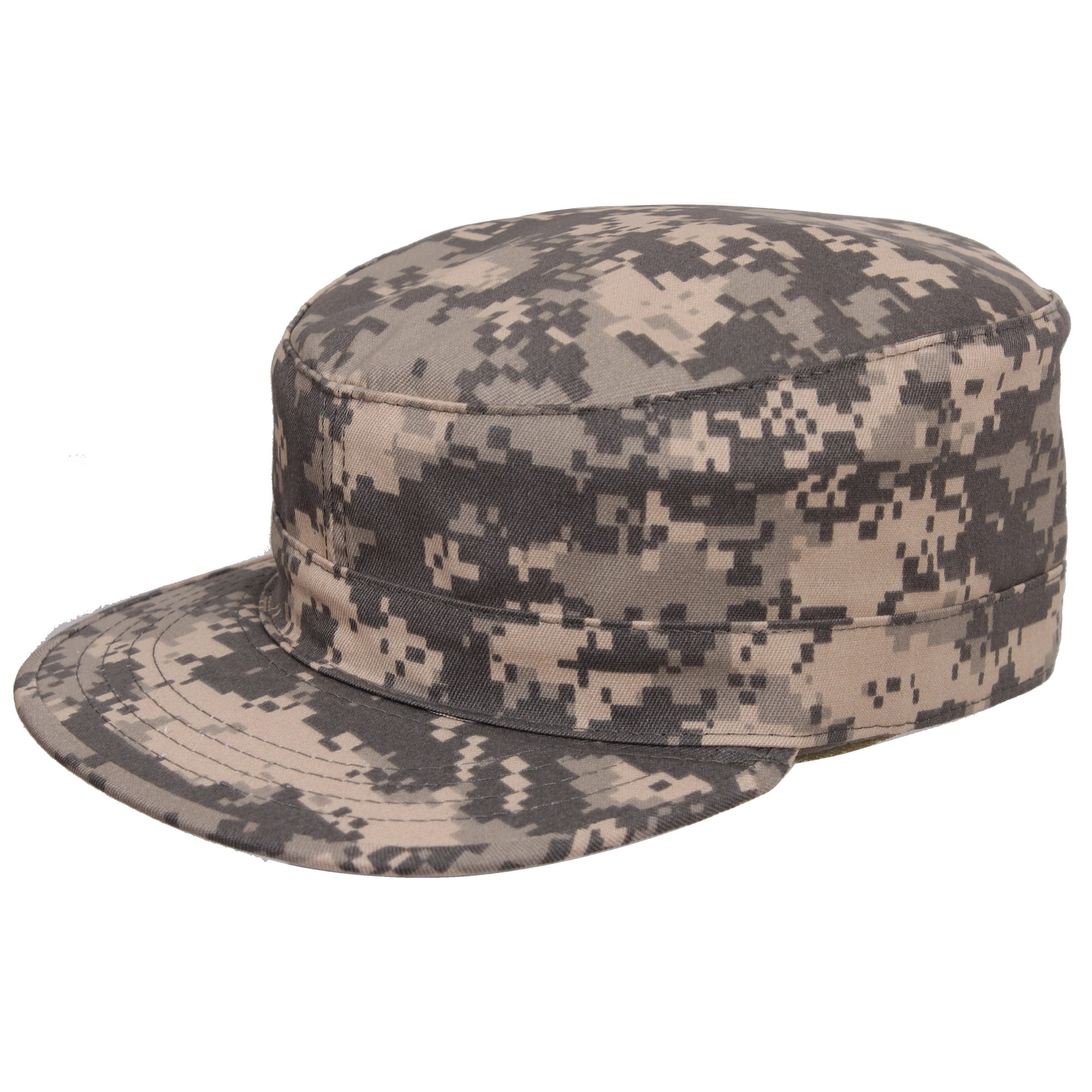 Rothco Adjustable Camo Fatigue Cap ACU Digital Camo – Durable Tactical Baseball Hat for Outdoor Activities