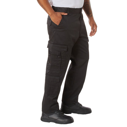 Rothco EMT Pants Black Size Small – Durable Cargo Work Pants for First Responders