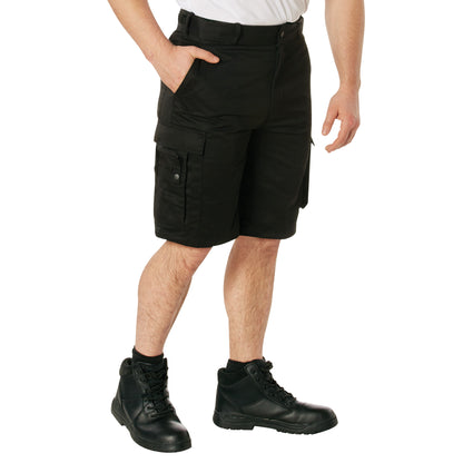 Rothco EMT Shorts Black Size Small – Tactical Cargo Shorts for First Responders