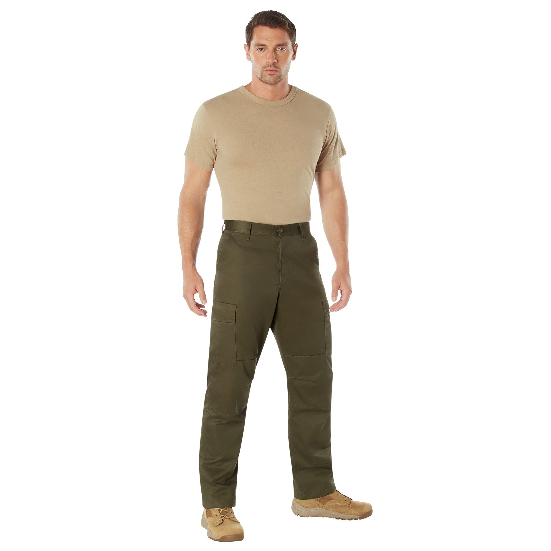 Rothco Tactical BDU Pants in Ranger Green Size Large – Durable Military Cargo Pants with Multiple Pockets