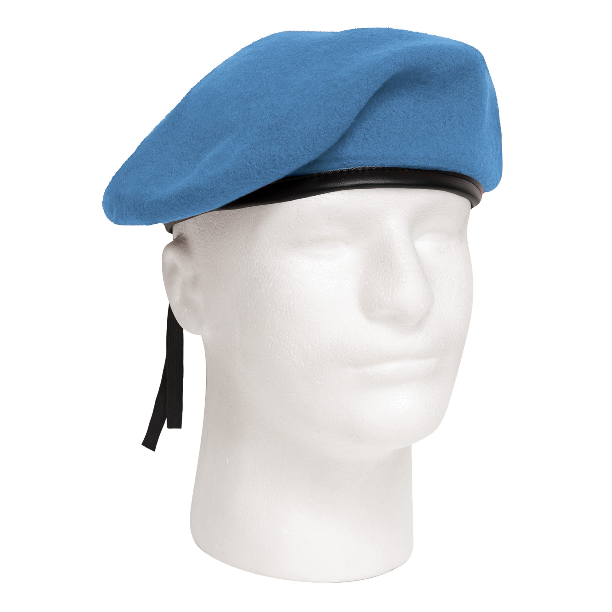Rothco G.I. Style Beret in Light Blue - Comfortable Wool Blend Headwear for Uniforms and Casual Wear