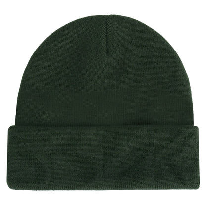 Rothco Deluxe Fine Knit Watch Cap in Hunter Green - Warm Military-Style Beanie Hat
