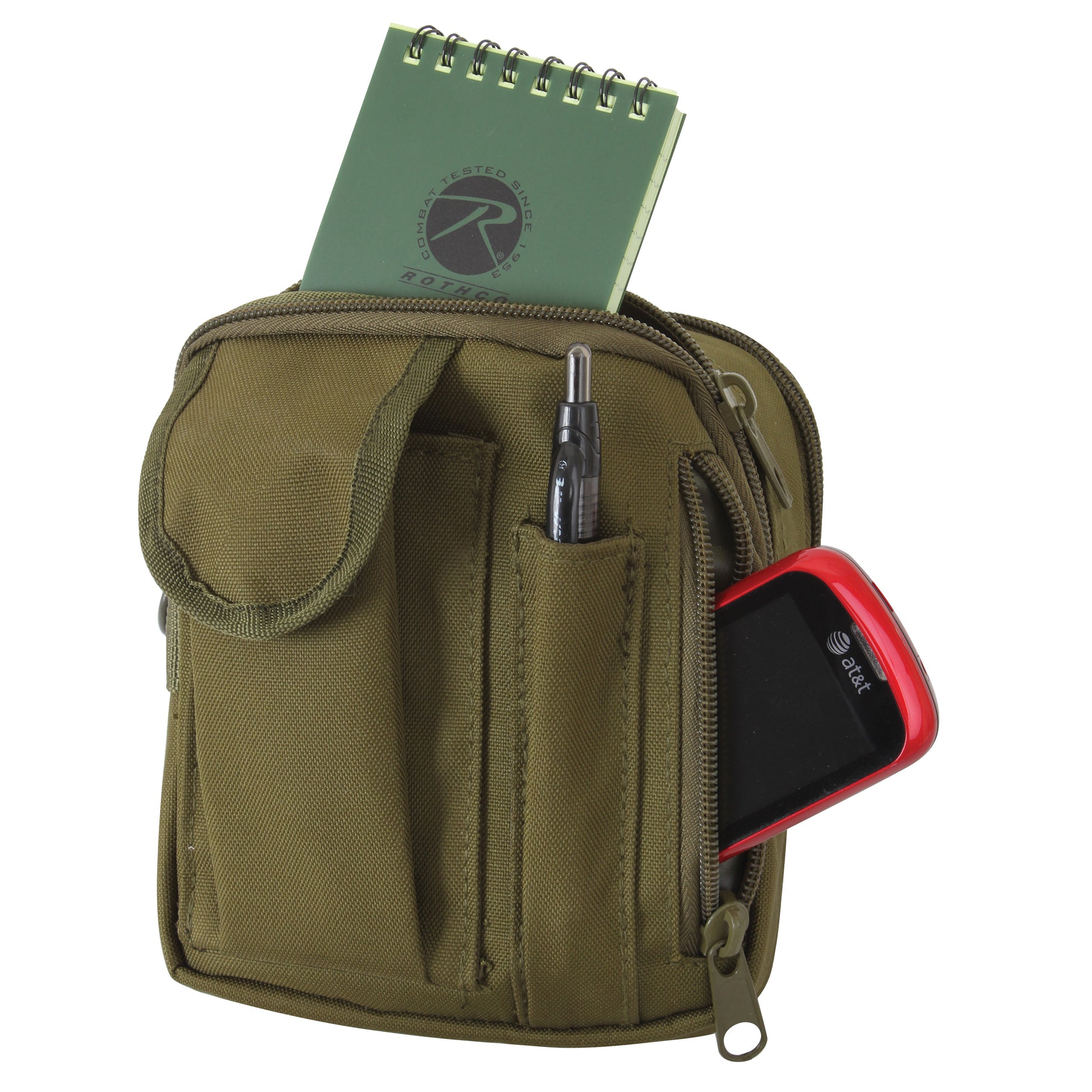 Rothco MOLLE Compatible Excursion Organizer in Olive Drab - Part No. 2727-OD