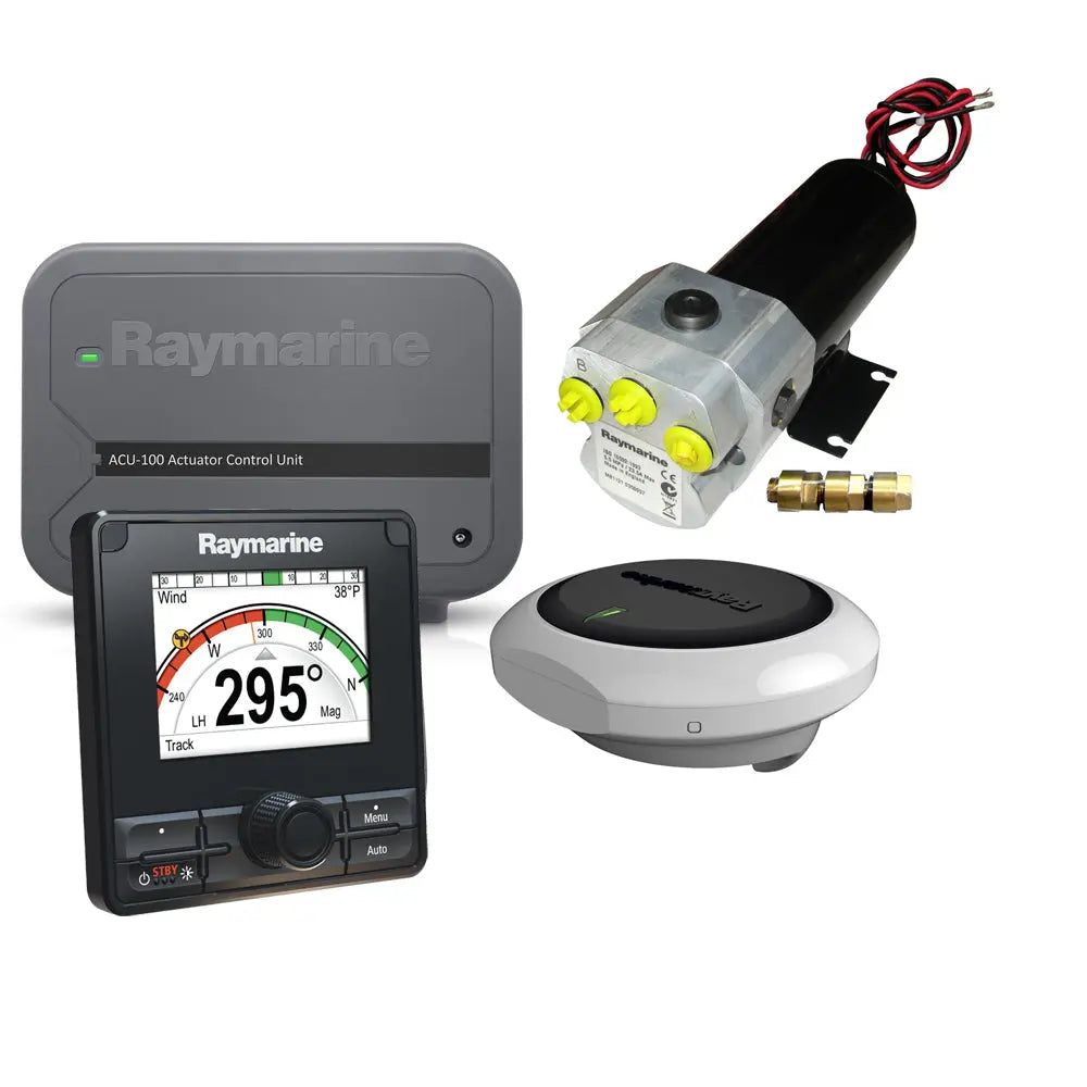 Raymarine EV-100 Power Evolution Autopilot System with p70Rs Control Head and Hydraulic Pump