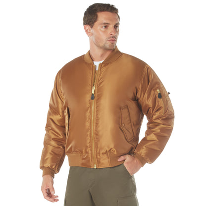 Rothco MA-1 Flight Jacket in Work Brown – Size 3XL
