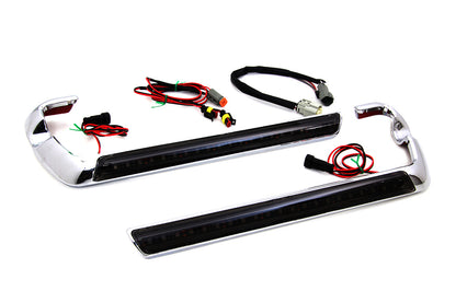 Wyatt Gatling Saddlebag LED Lamp Kit for Harley Davidson FLT (2014-2023) - Part Number LEDLAMP/HARNESS