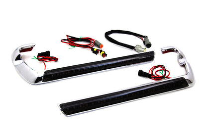 Wyatt Gatling Saddlebag LED Lamp Kit for Harley Davidson FLT (2014-2023) - Part Number LEDLAMP/HARNESS