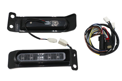 V-Twin Auxiliary Saddlebag LED Lamp Kit for Harley Davidson FLHTCU (2014-2023)