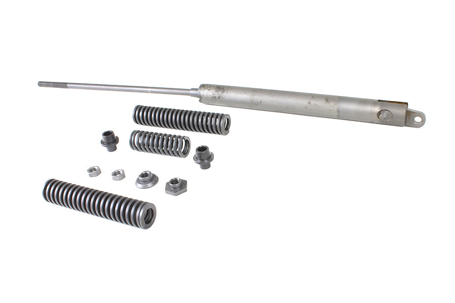 V-Twin 45 Inch Seat Post Assembly Parkerized for Harley Davidson W Models