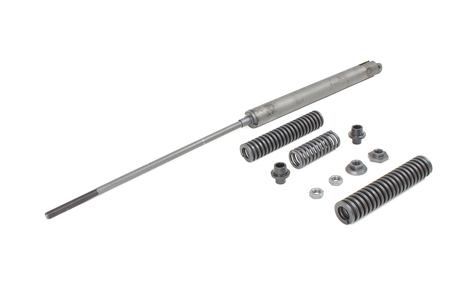 V-Twin 45 Inch Seat Post Assembly Parkerized for Harley Davidson W Models