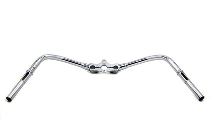 V-Twin 1936 Speedster Inline Spring Fork Handlebar with Chrome Finish