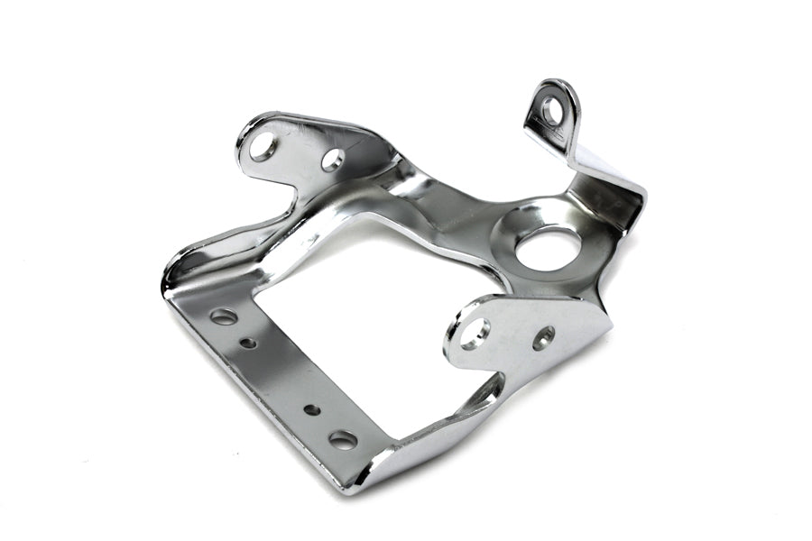 V-Twin Spring Fork Headlamp Bracket with Horn Mount for Harley Davidson WL Models