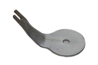 V-Twin Spring Fork Steering Damper Plate for Harley Davidson UL and EL Models with 28 Rake - Part 49-0362 + CAD