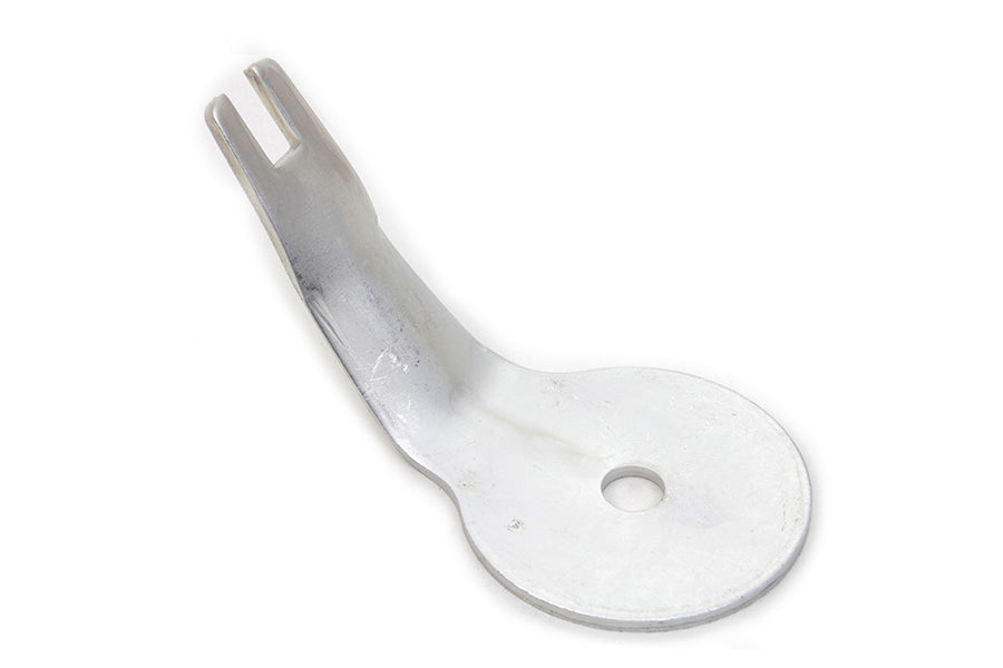 V-Twin Spring Fork Steering Damper Plate for Harley Davidson UL and EL Models with 28 Rake - Part 49-0362 + CAD