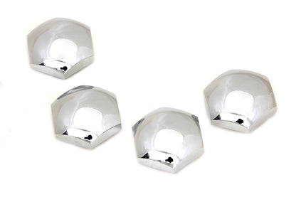 V-Twin Rocker Shaft End Nut Stock Chrome for Harley Davidson EL Models
