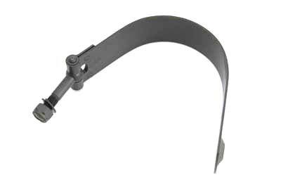 V-Twin Parkerized Generator 3-Brush Mount Strap for Harley Davidson EL & FL Models