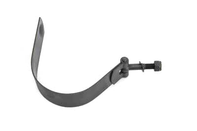 V-Twin Parkerized Generator 3-Brush Mount Strap for Harley Davidson EL & FL Models