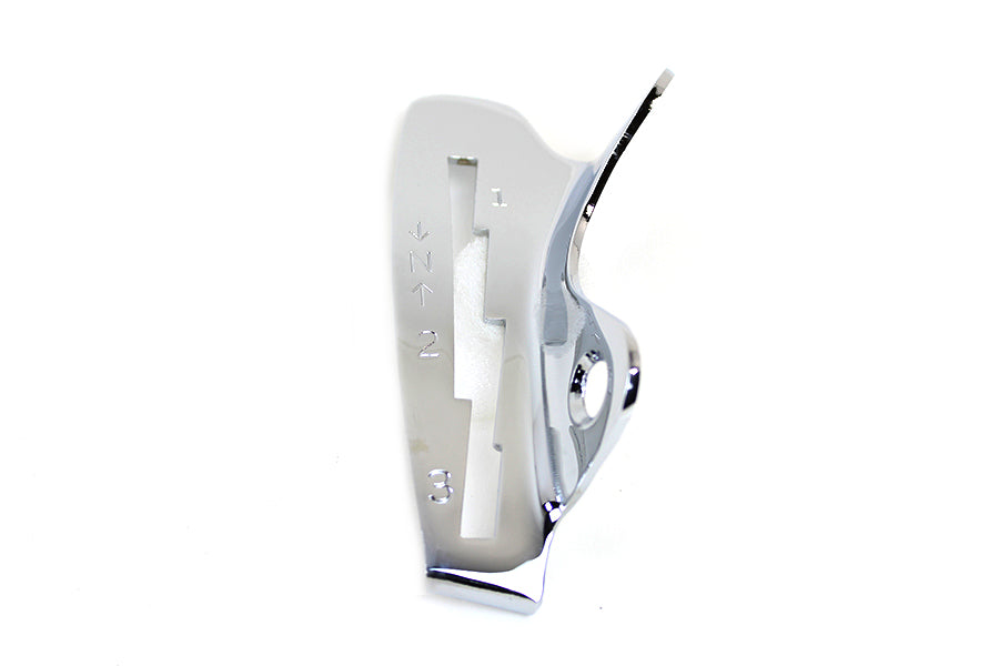 V-Twin Chrome Left Side Tank Hand Shifter Gate for Harley Davidson UL Models (Part #72180A)