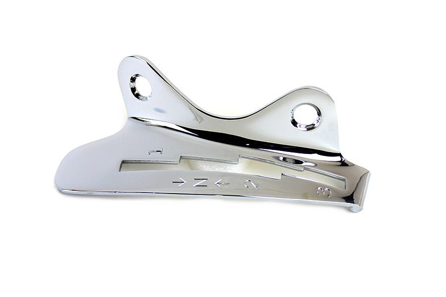 V-Twin Chrome Left Side Tank Hand Shifter Gate for Harley Davidson UL Models (Part #72180A)