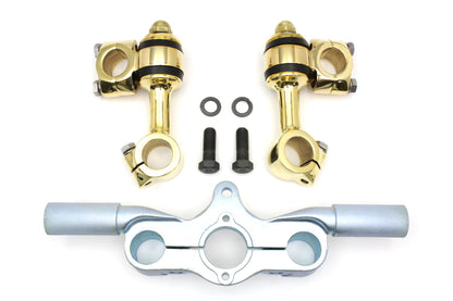 V-Twin Flanders Spring Fork Riser/Tree Kit for Harley Davidson W Models
