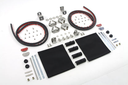 V-Twin Saddlebag Hardware Kit for Harley Davidson FLH Models (1993-2002)