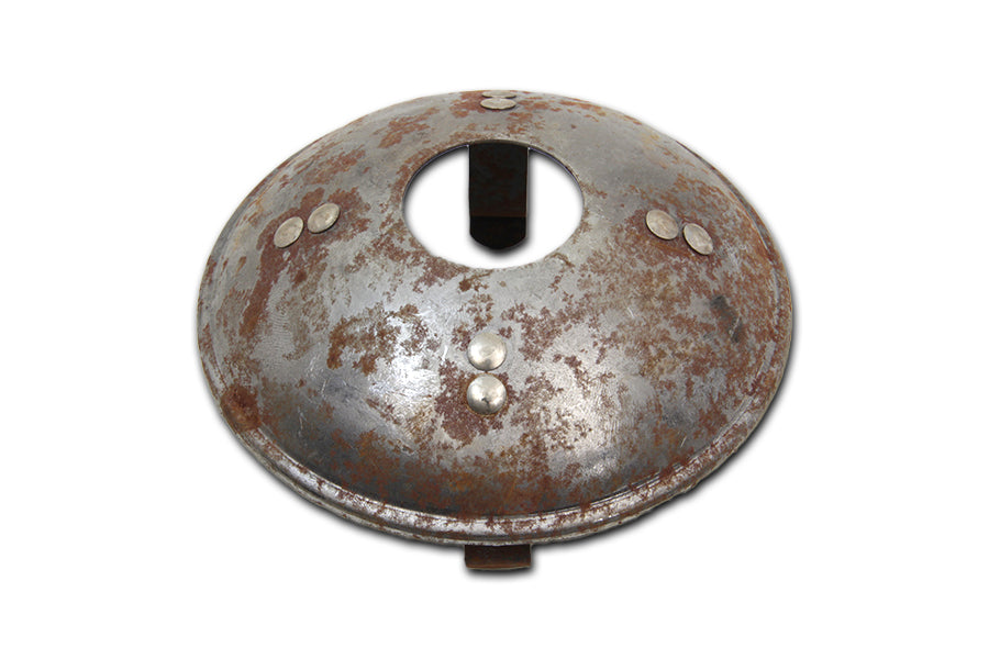 V-Twin Rear Hub Cap Raw Steel for Harley Davidson XL (1952-1961)