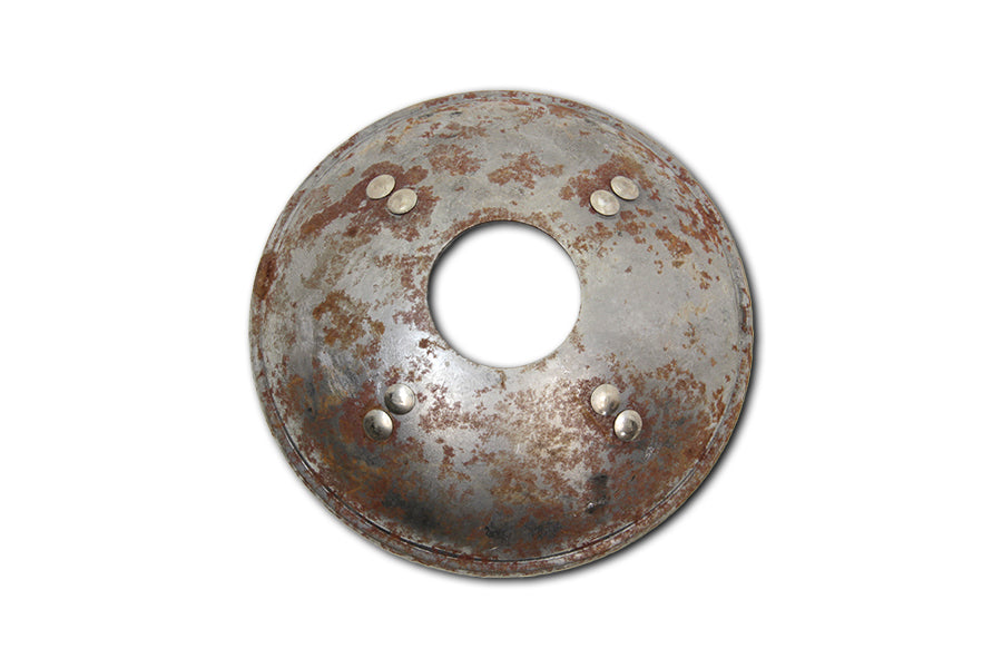 V-Twin Rear Hub Cap Raw Steel for Harley Davidson XL (1952-1961)