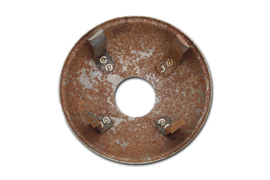 V-Twin Rear Hub Cap Raw Steel for Harley Davidson XL (1952-1961)