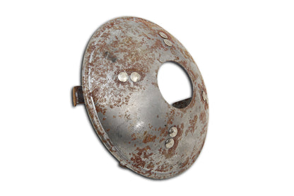 V-Twin Rear Hub Cap Raw Steel for Harley Davidson XL (1952-1961)