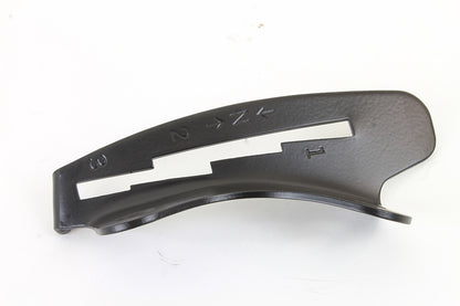 V-Twin Black Left Side Tank Hand Shifter Gate for Harley Davidson UL (Part #72180AB)
