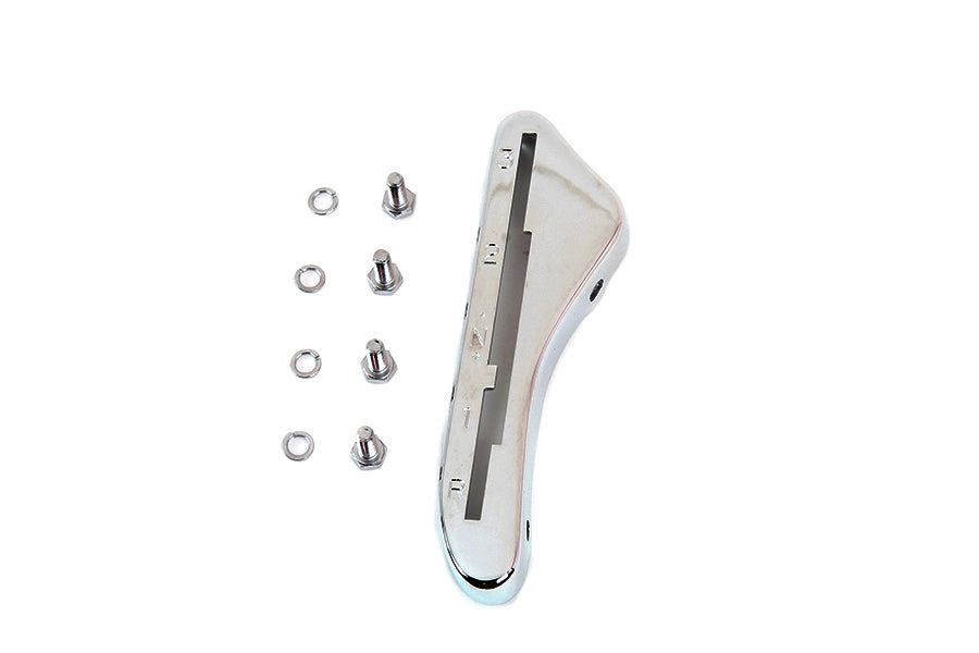V-Twin Chrome 3-Speed and Reverse Left Side Tank Hand Shifter Gate for Harley Davidson FL (1947-1956)