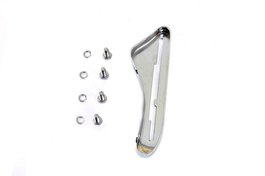 V-Twin Chrome 3-Speed and Reverse Left Side Tank Hand Shifter Gate for Harley Davidson FL (1947-1956)