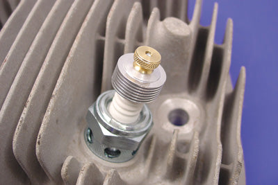 V-Twin Alloy Spark Plug Cool Fin Set for Early Type Spark Plugs