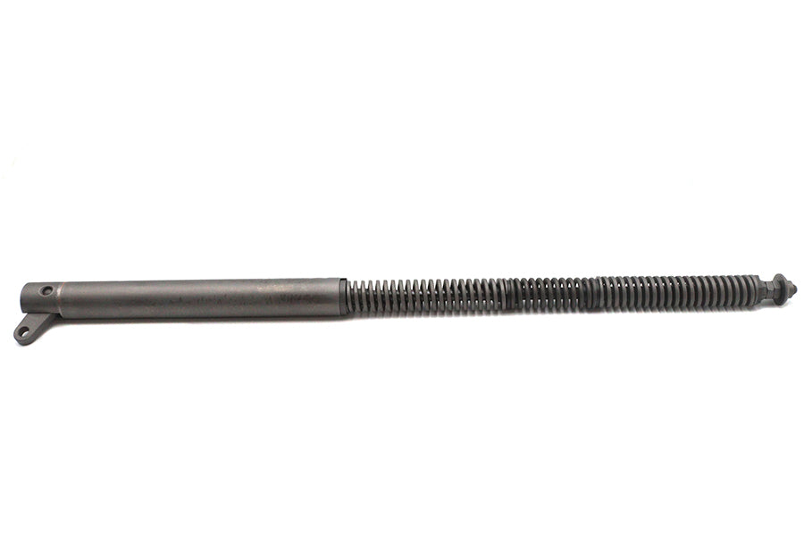 V-Twin Black Replica Seat Post Assembly for Harley Davidson EL and FL Models - 13-3/4 Inch Length