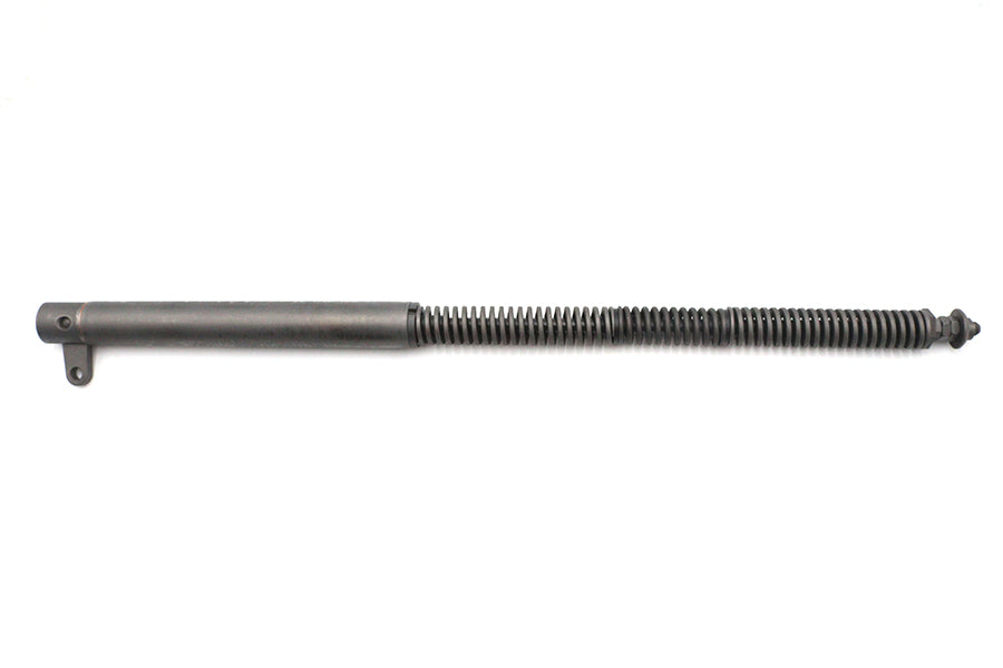 V-Twin Black Replica Seat Post Assembly for Harley Davidson EL and FL Models - 13-3/4 Inch Length